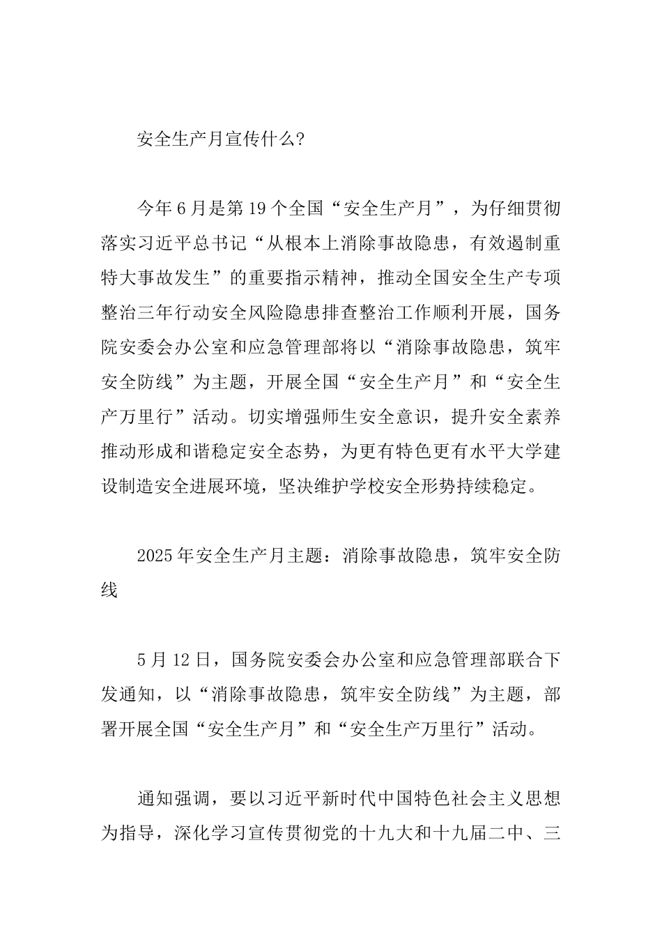 2025年安全生产月主题宣传资料0_第2页