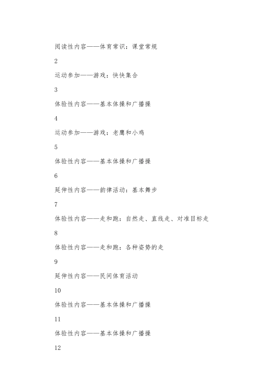 2025年秋季体育教学工作计划_第2页