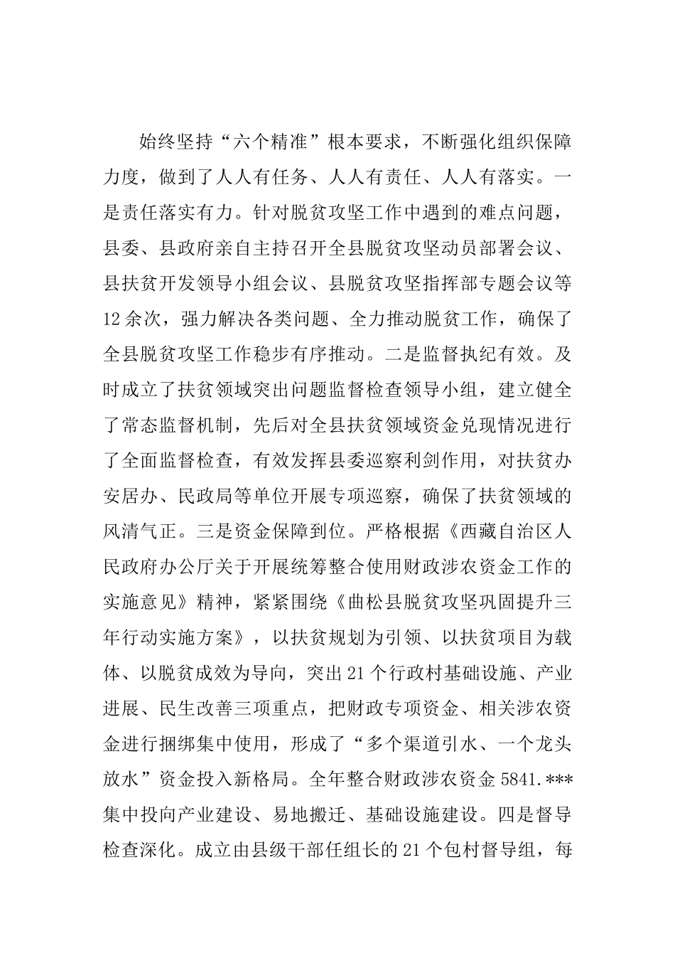 2025年脱贫攻坚工作总结_第2页