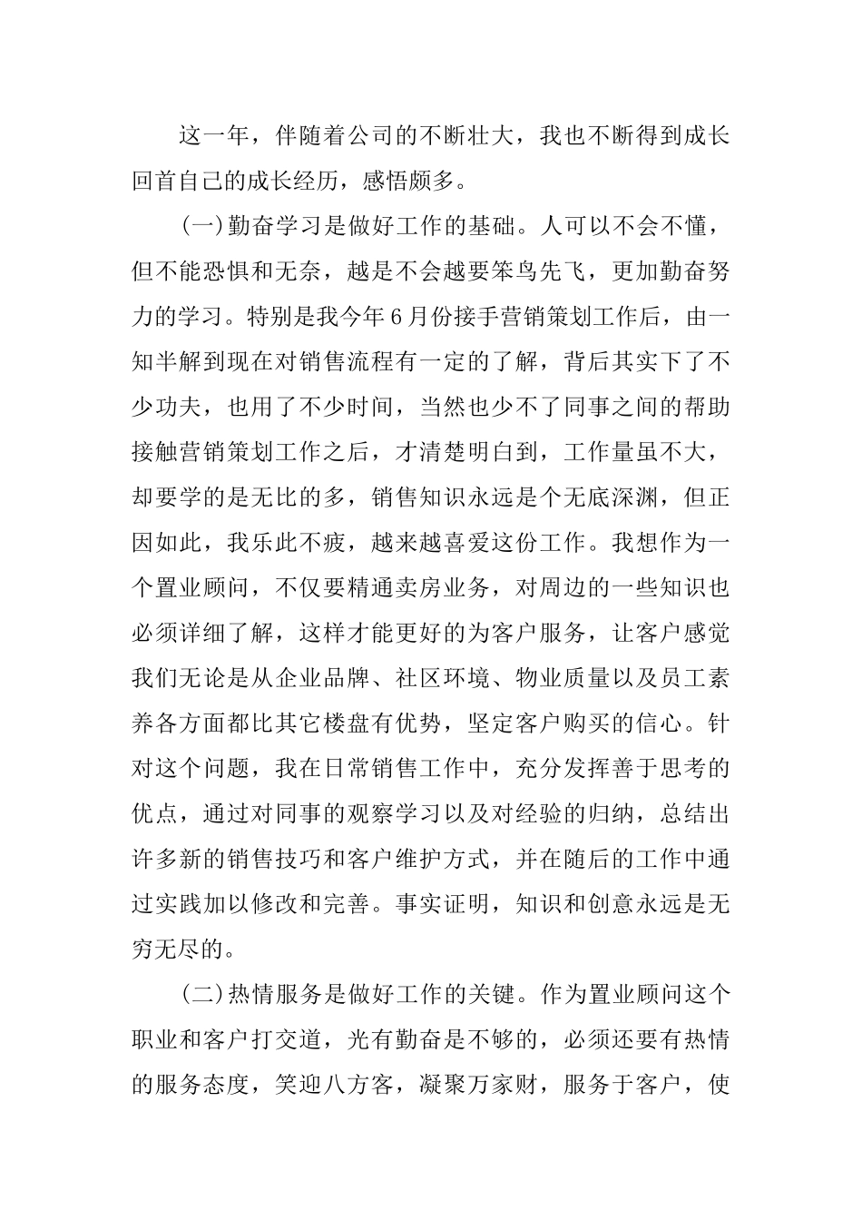 2025年营销策划个人工作总结与计划_第2页