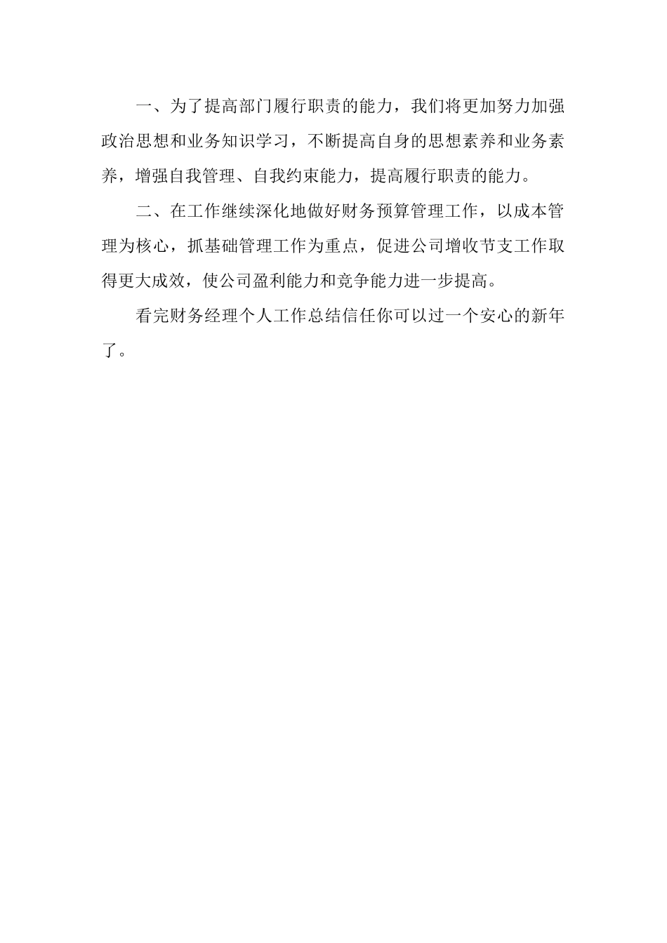 2025年财务经理个人总结范文_第3页