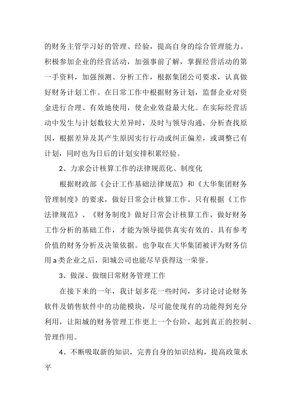 2025年财务经理个人工作总结_第3页