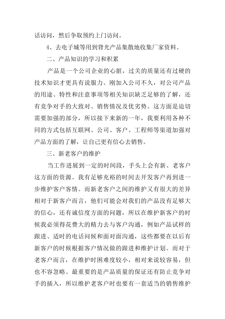 2025年销售工作计划_第2页