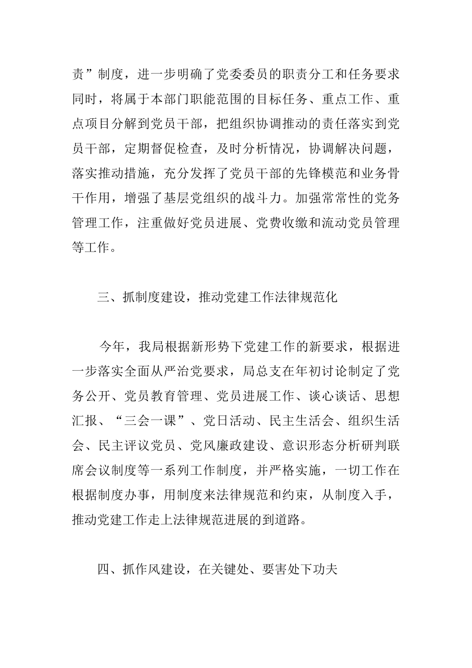 2025总支委员会党建工作总结和明年党建工作思路_第3页