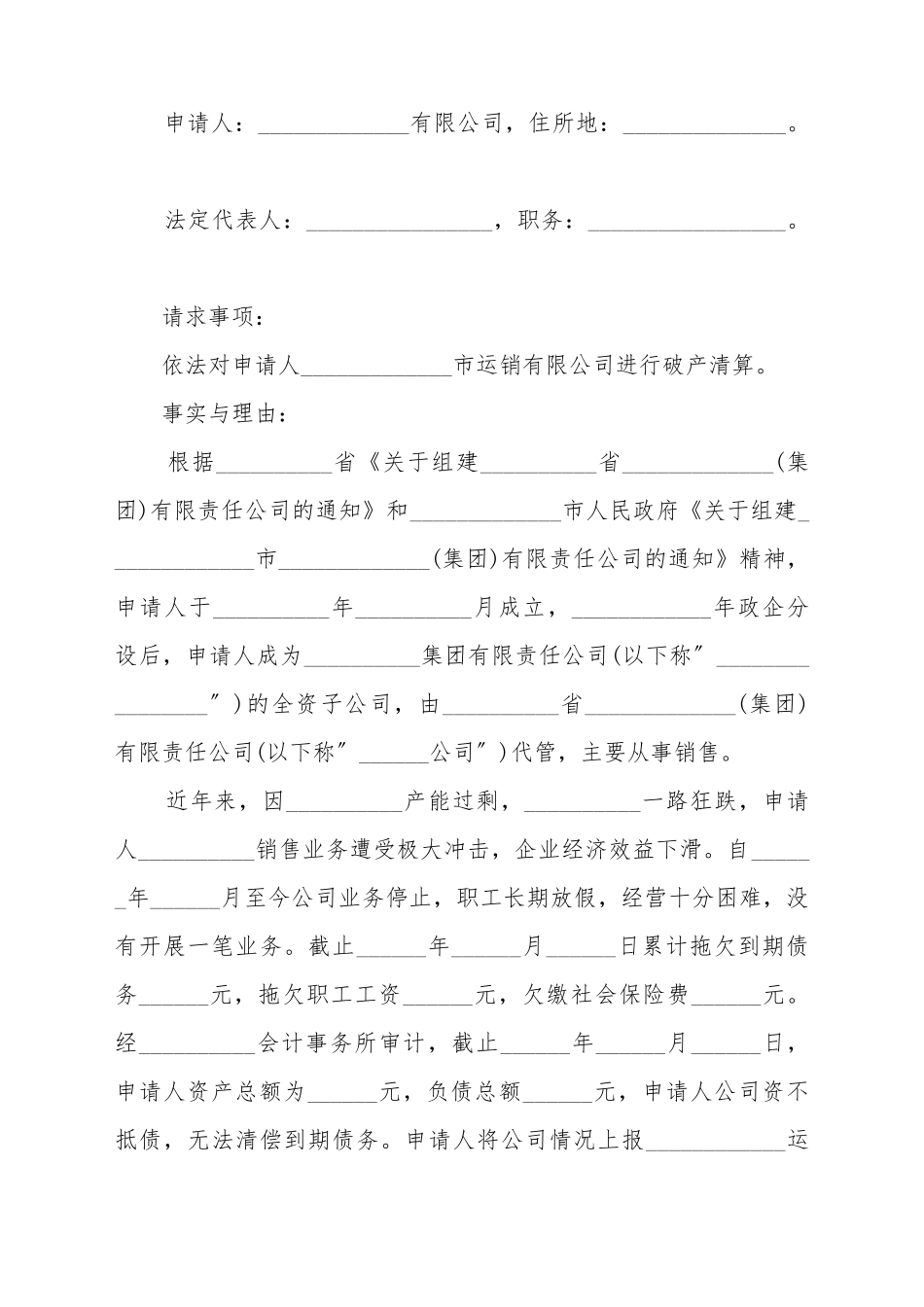 2025自己申请破产审计报告申请书_第2页