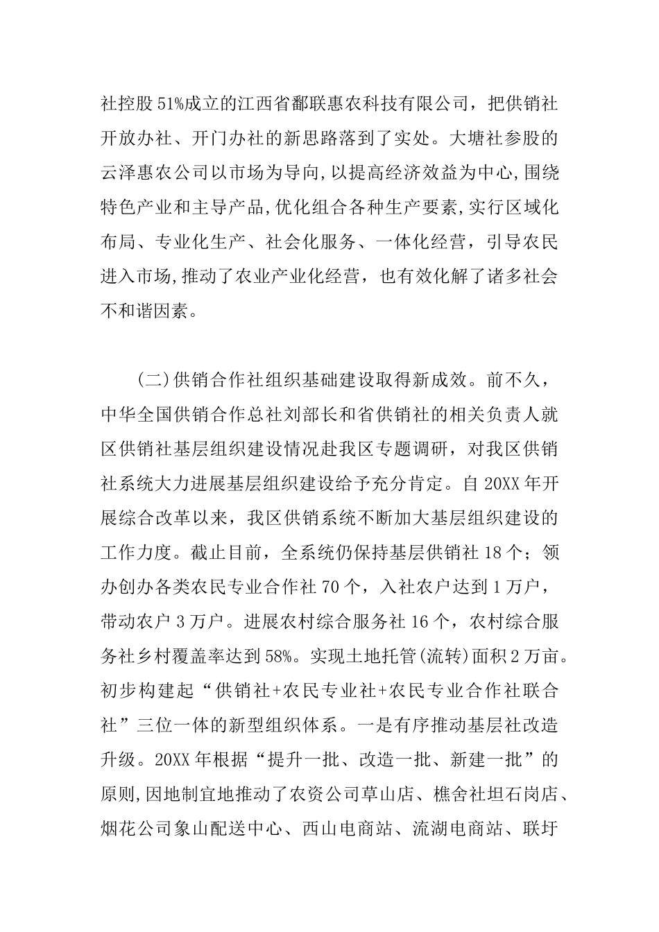 5篇供销社年度工作总结_第2页