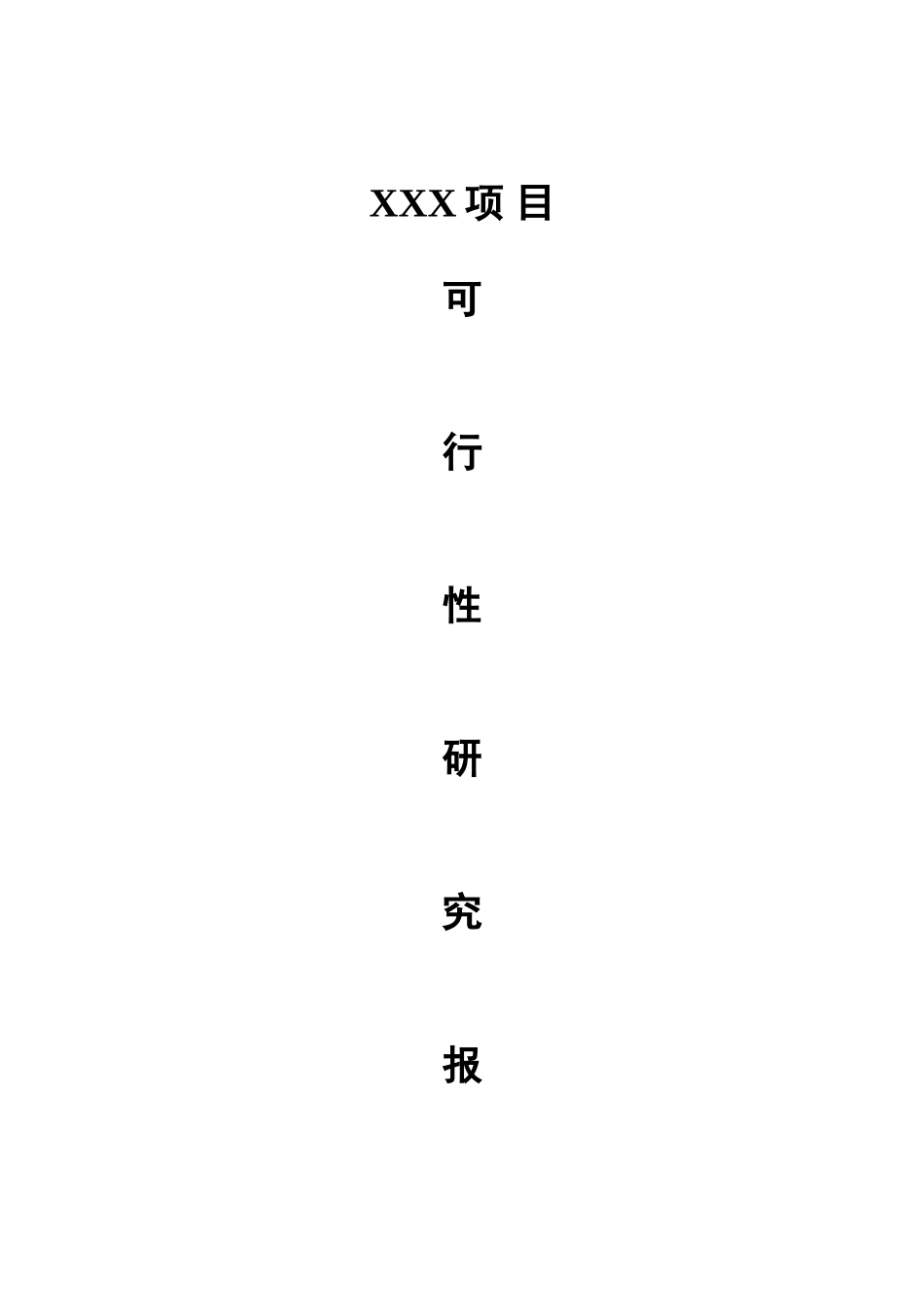 XX项目可研报告V12.25_第1页