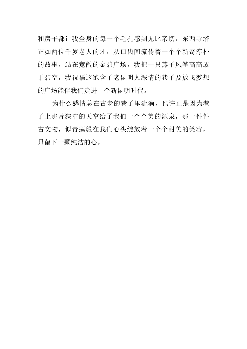 《孩儿巷》读后感_第3页