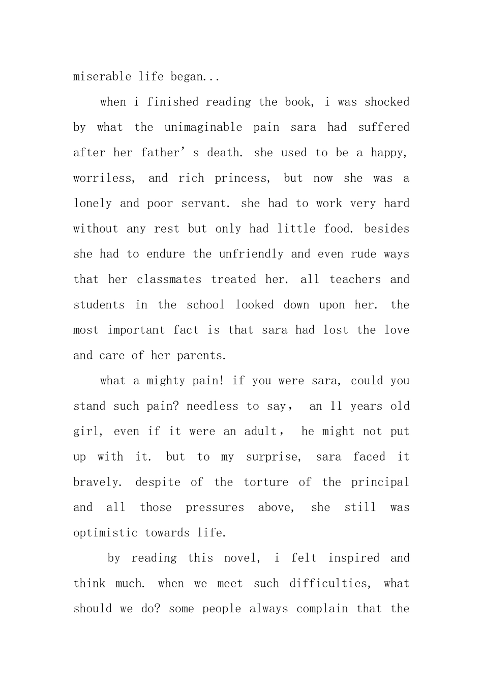 《小王子》英文读后感_第2页