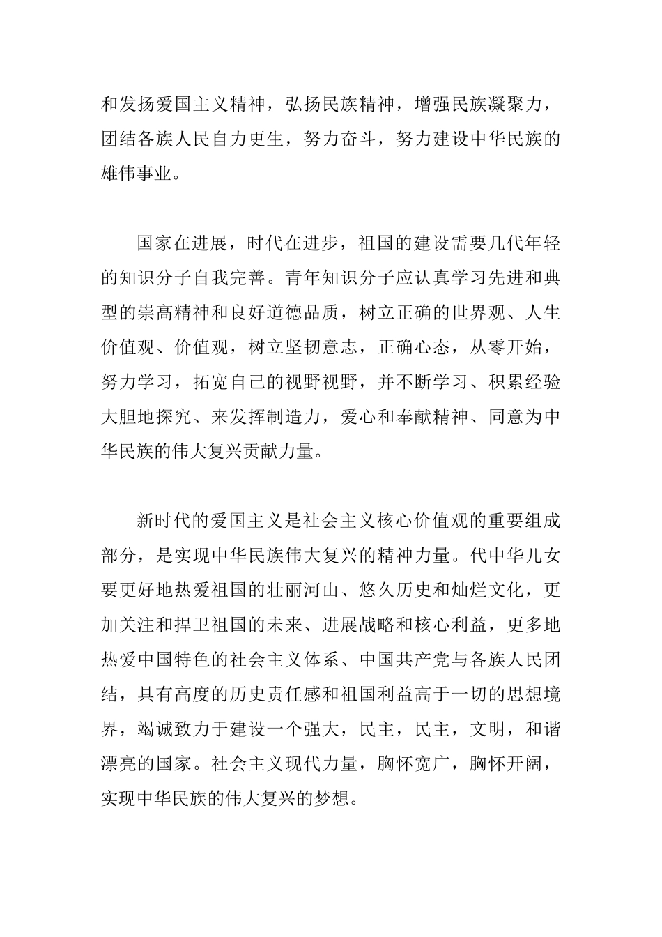 《新时代爱国主义教育实施纲要》读后感四则与《新时代爱国主义教育实施纲要》网评六篇_第2页