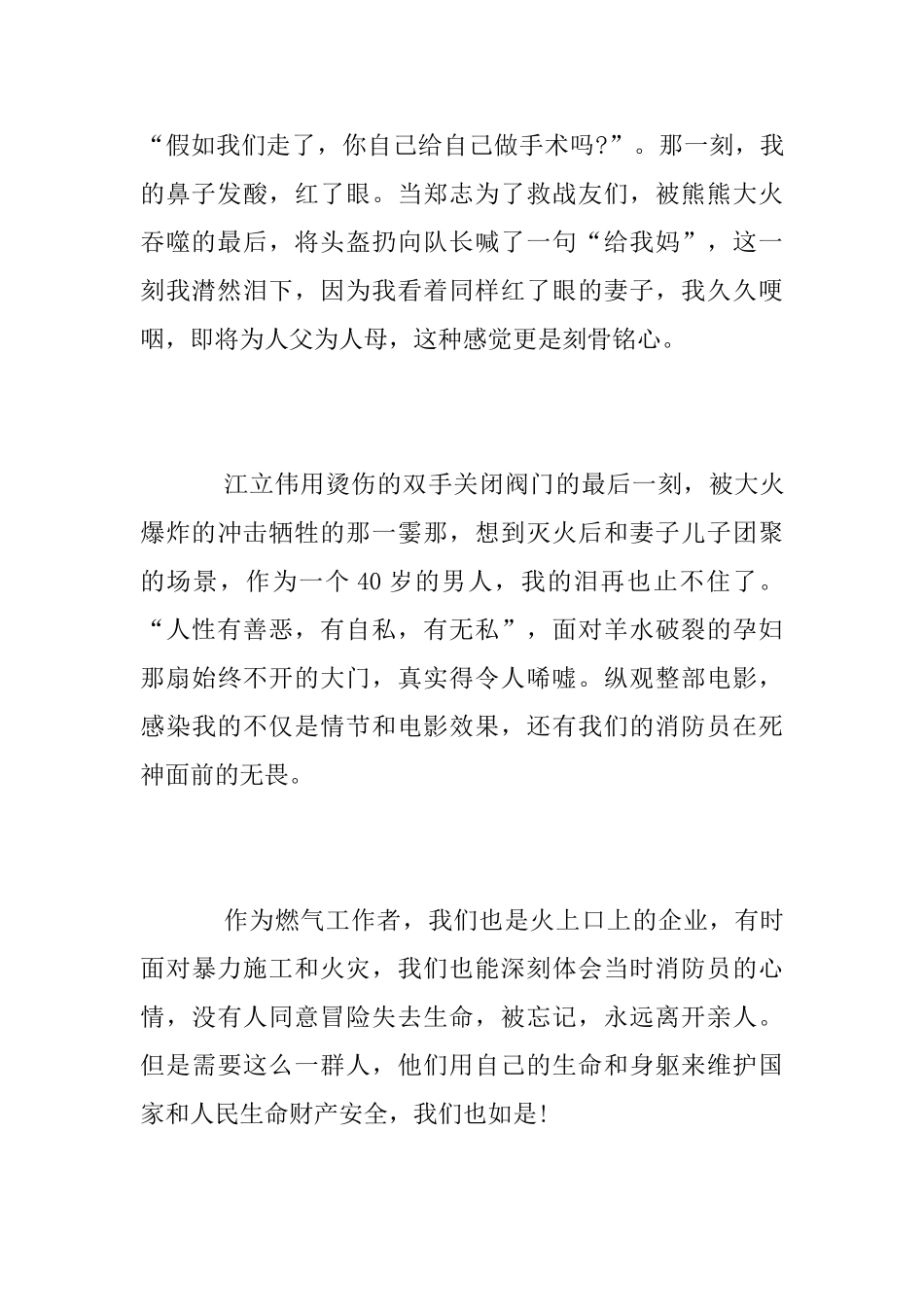 《烈火英雄》观后感：最深的水是泪水_第2页