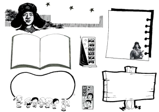 【word小报模板】学雷锋电子小报黑板报手抄报模板