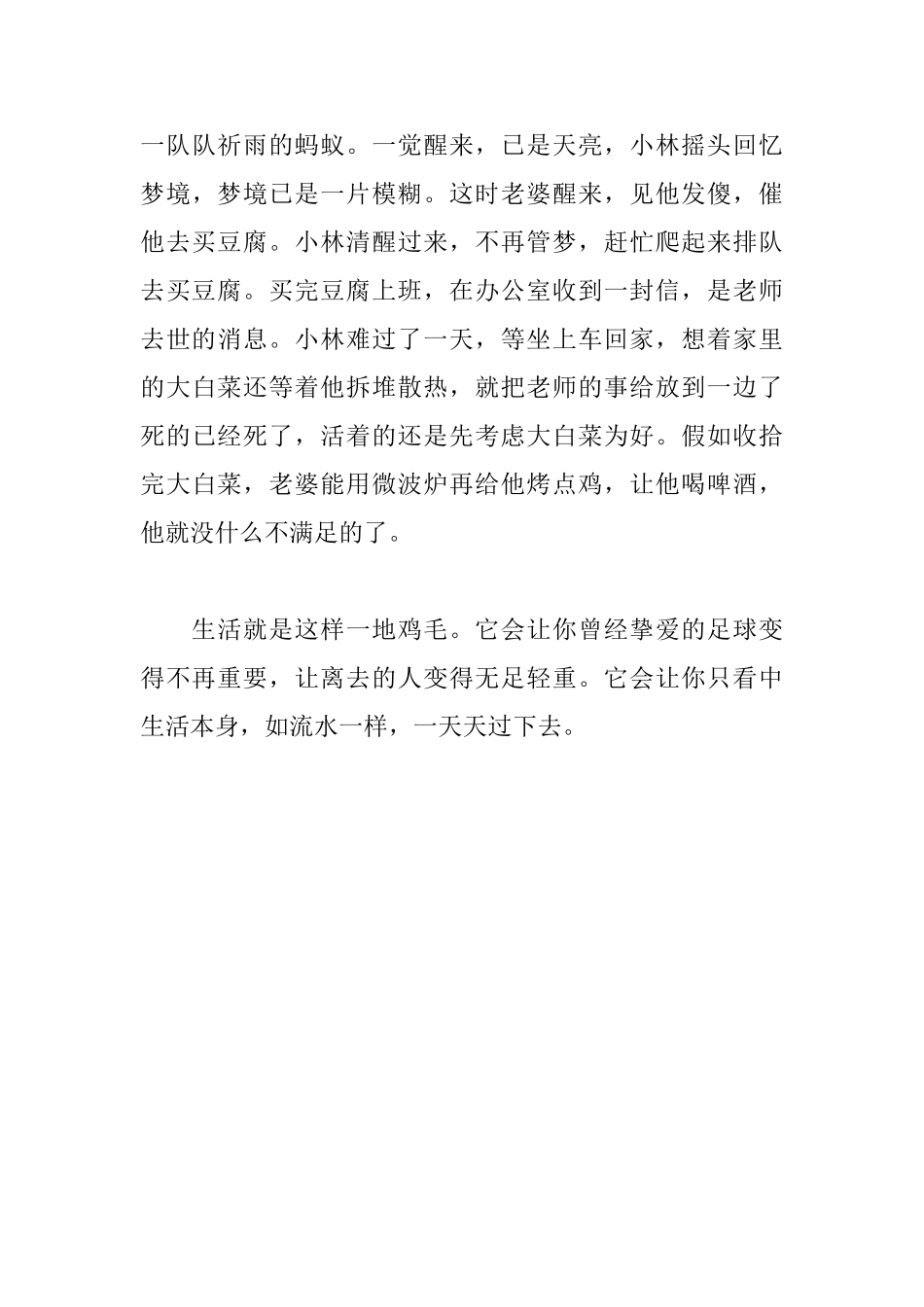 一地鸡毛读后感900字_第3页