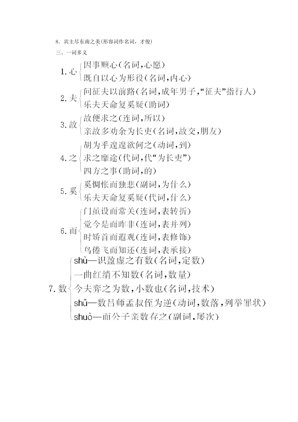 【金版学案】2014-2015学年高中语文 文言文知识归类素材 新人教版必修5_第3页