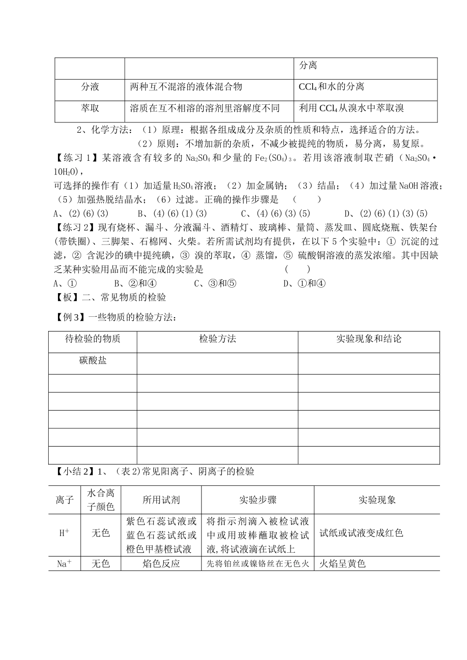 专题1.2研究物质的实验方法_第2页