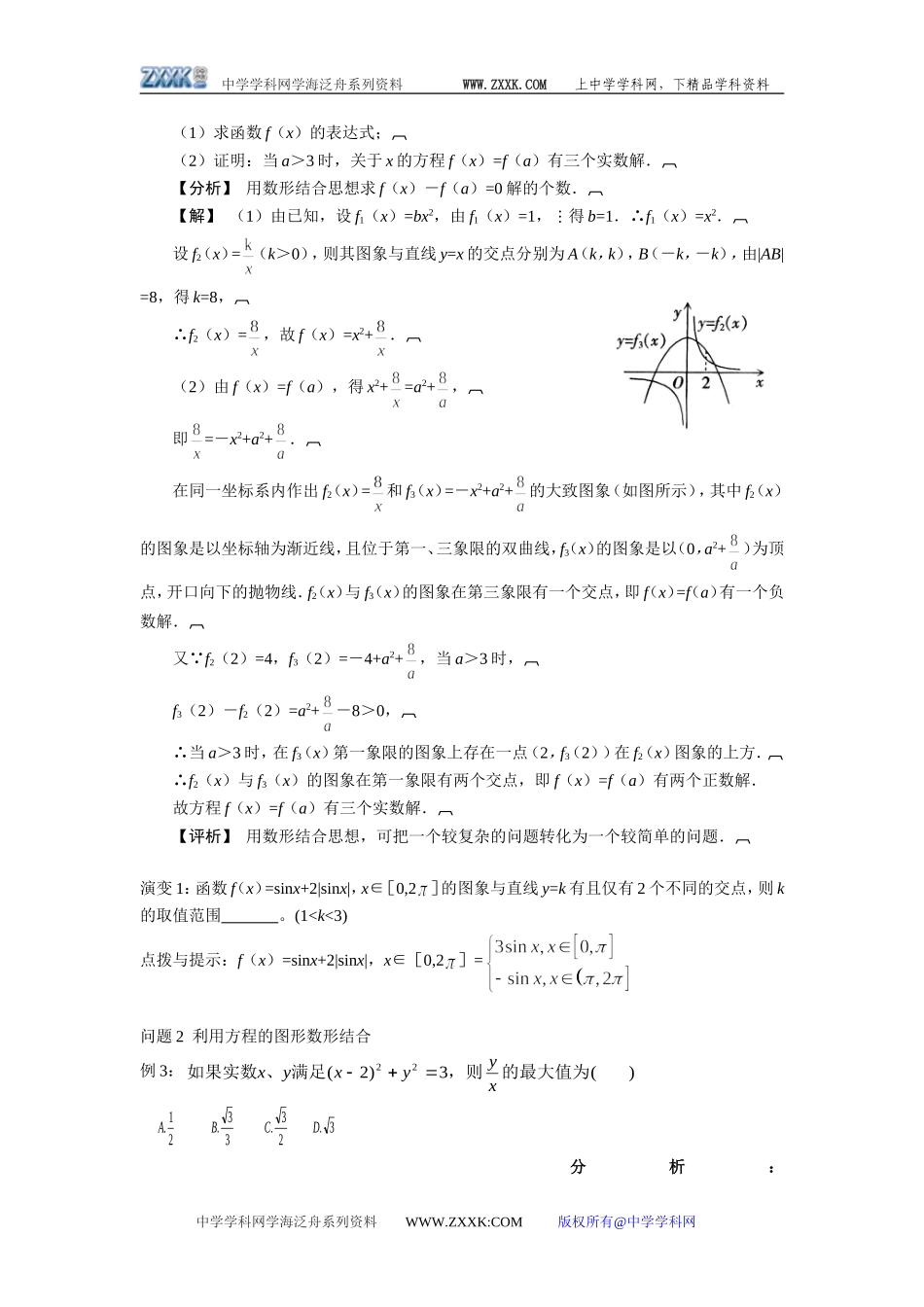 专题十五 数形结合的思想_第2页