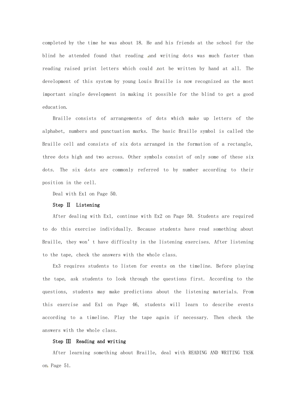 云南省陇川县第一中学高中英语 Unit 1 Living well 语言技巧2教案 新人教版选修7_第2页