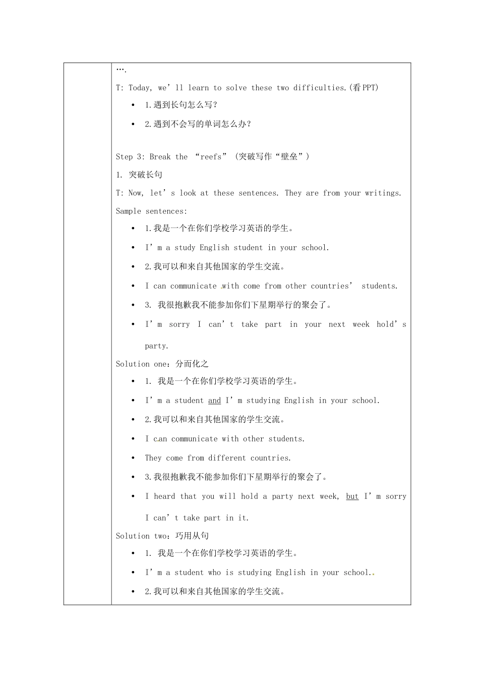 云南省西双版纳傣族自治州民族中学高考英语 书信体作文写作技巧 突破写作“壁垒”和增分技巧作文素材_第2页