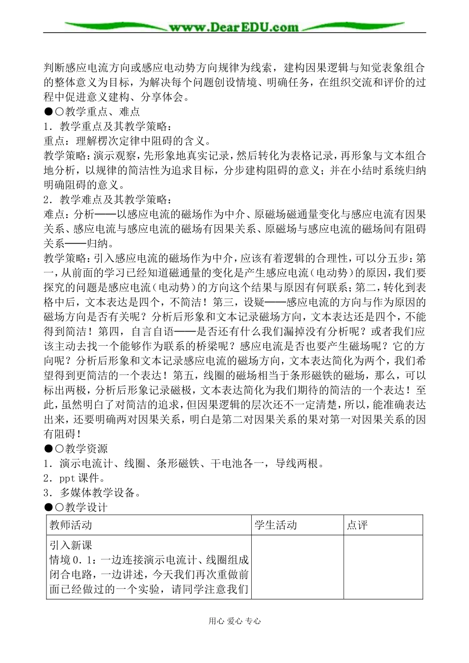 人教版高中物理第二册楞次定律──感应电流的方向_第2页