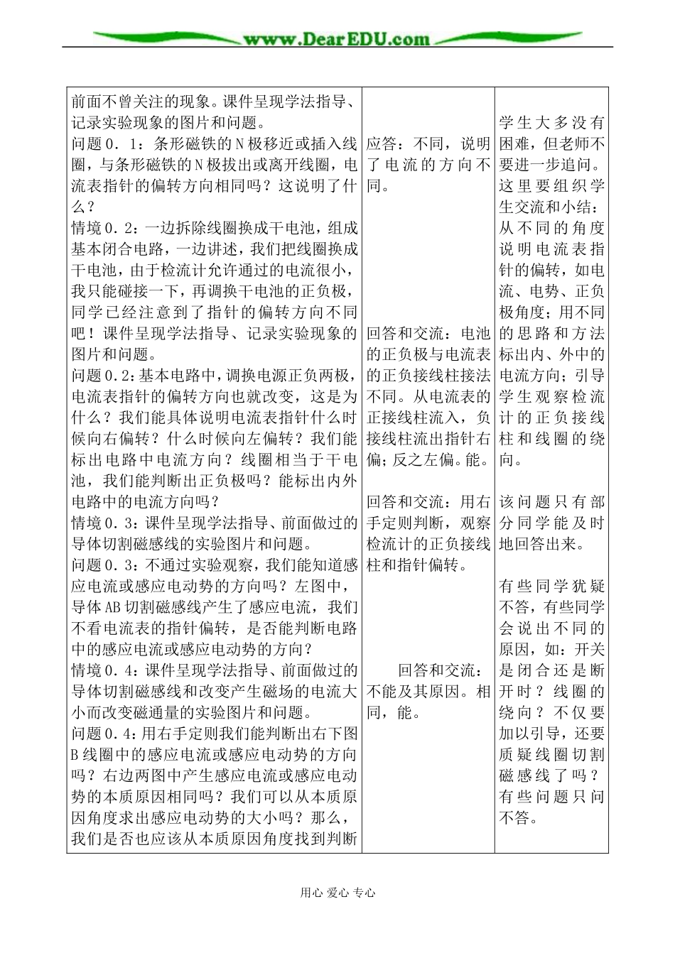 人教版高中物理第二册楞次定律──感应电流的方向_第3页