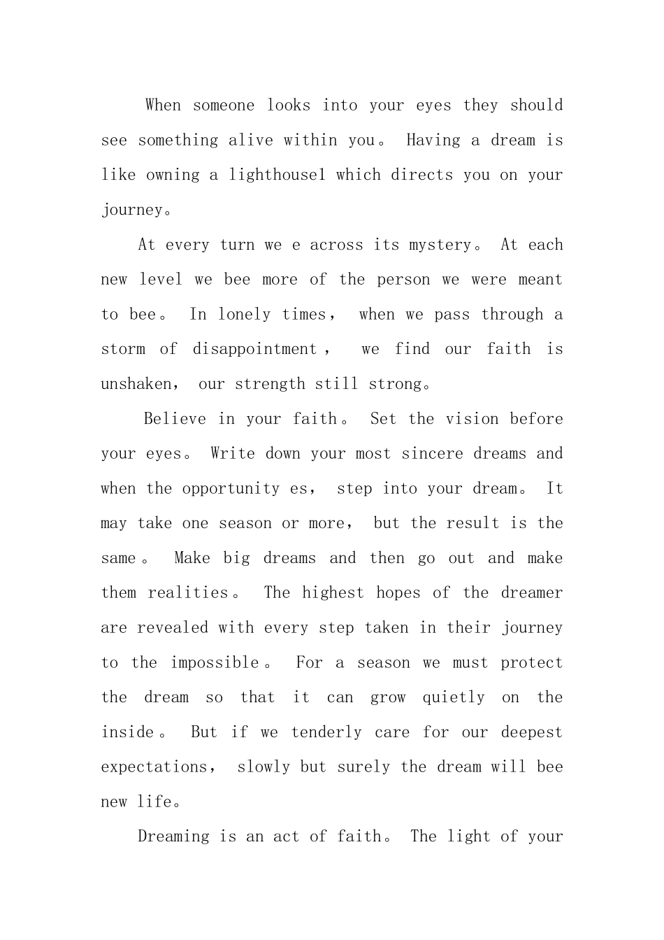 一分钟英语演讲稿_第2页