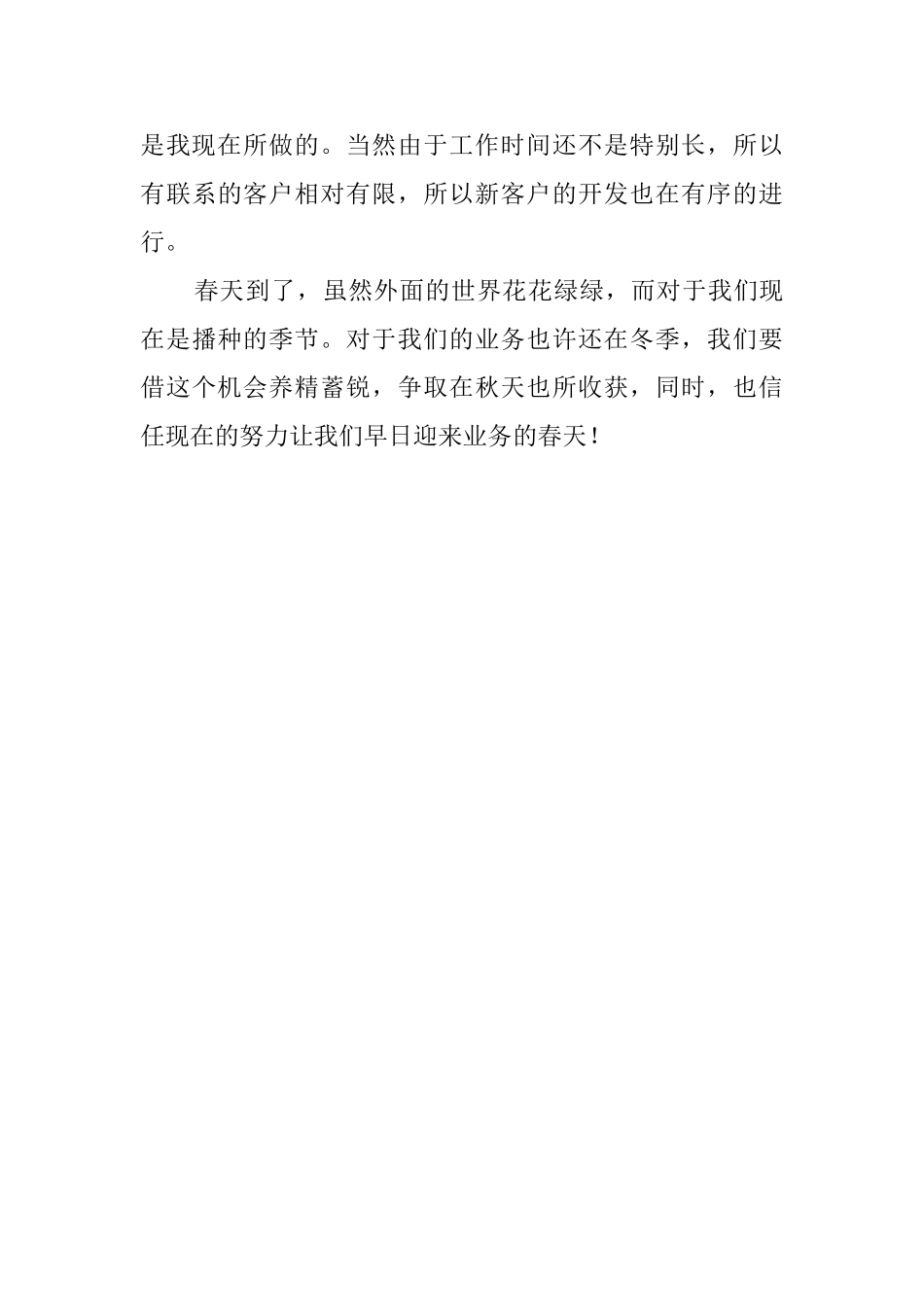 业务员销售工作总结_第3页