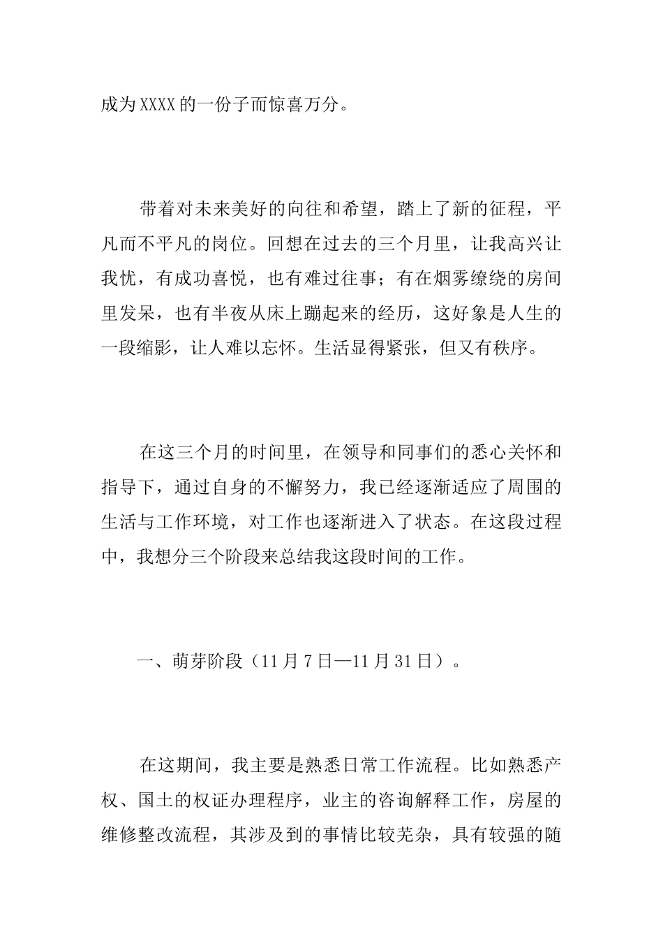 个人试用期转正工作总结三篇_第2页