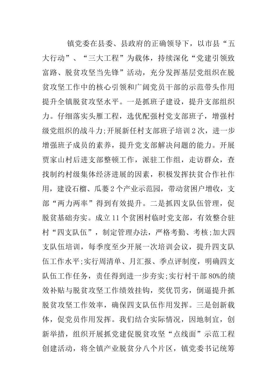 乡镇2025上半年党建工作总结_第3页