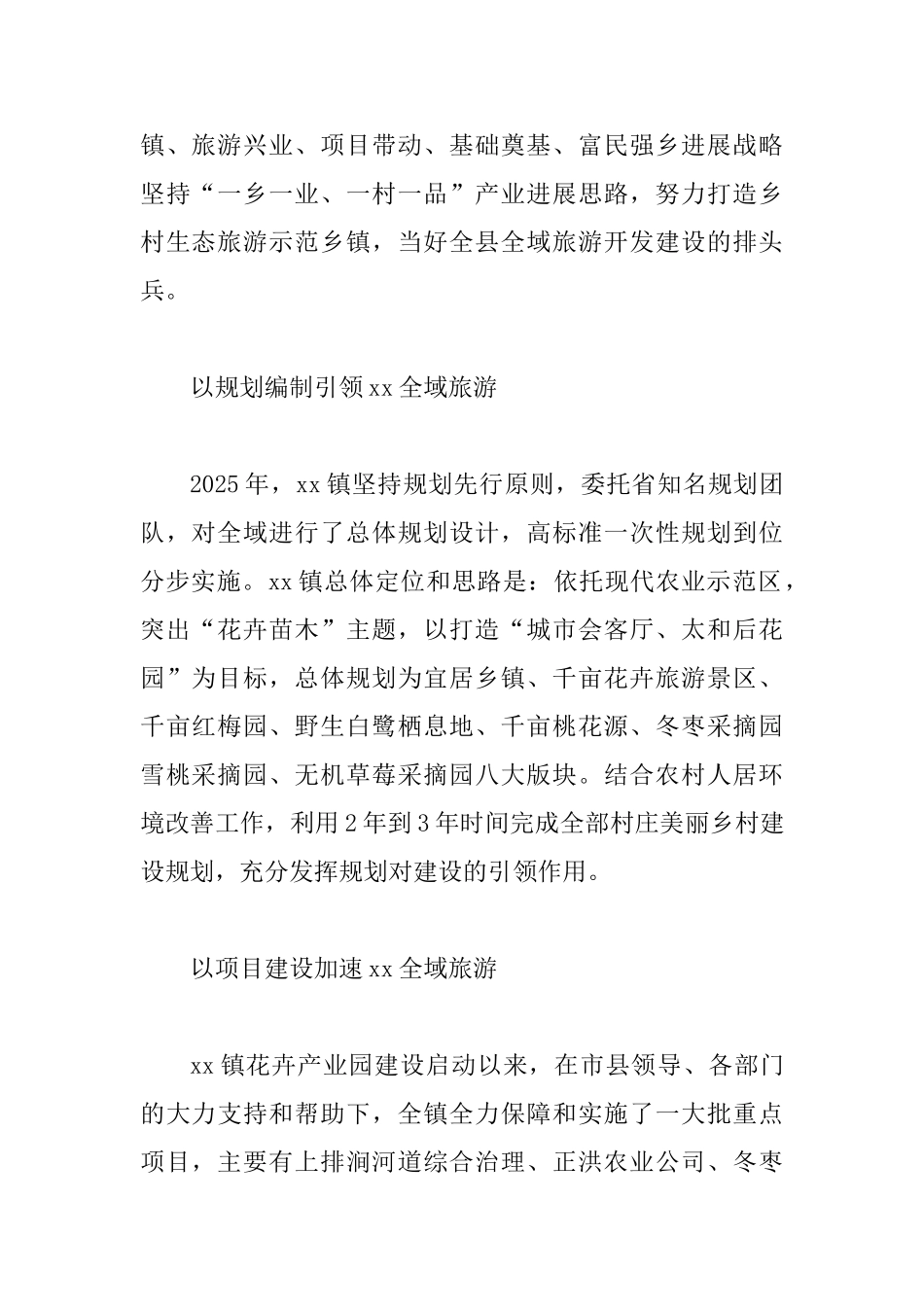 乡镇2025年工作总结与乡野调查报告_第2页