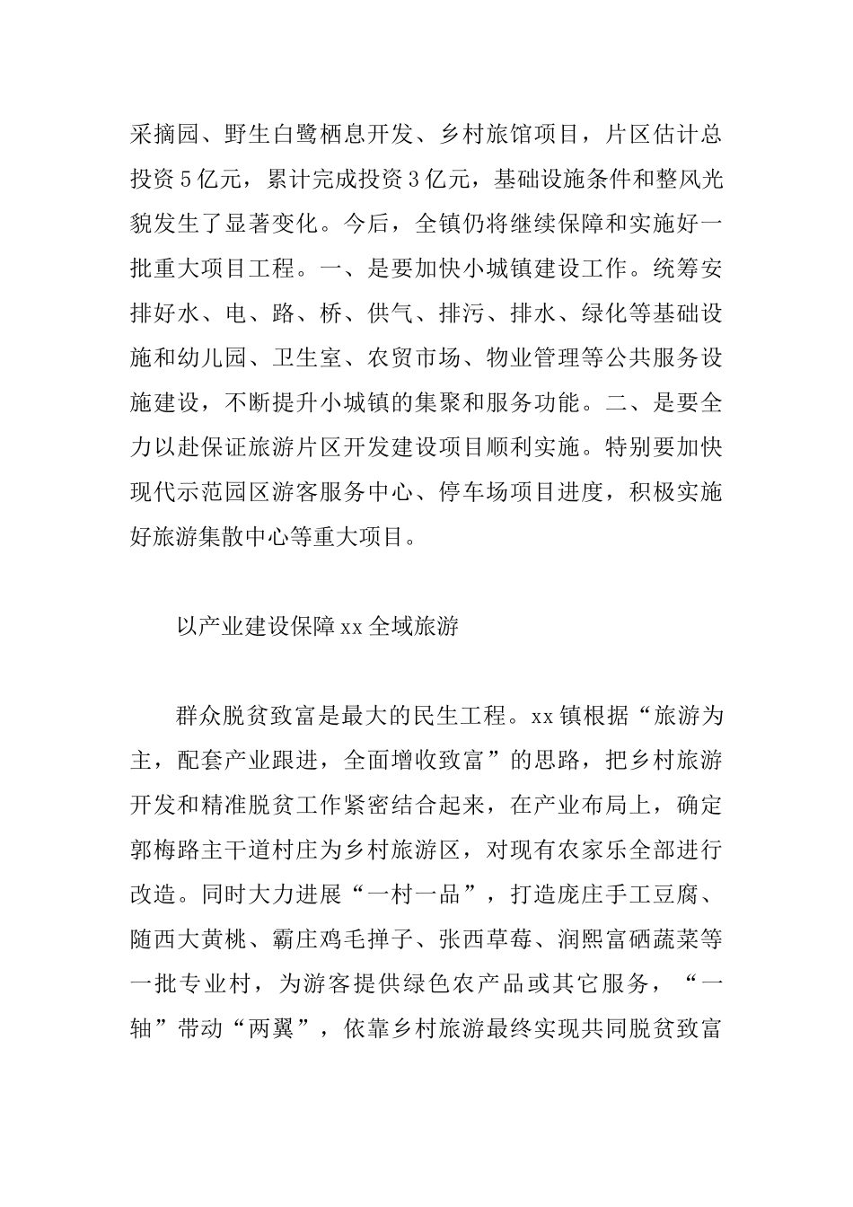 乡镇2025年工作总结与乡野调查报告_第3页