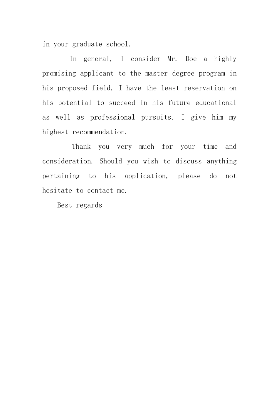 传媒毕业生的求职信_第3页