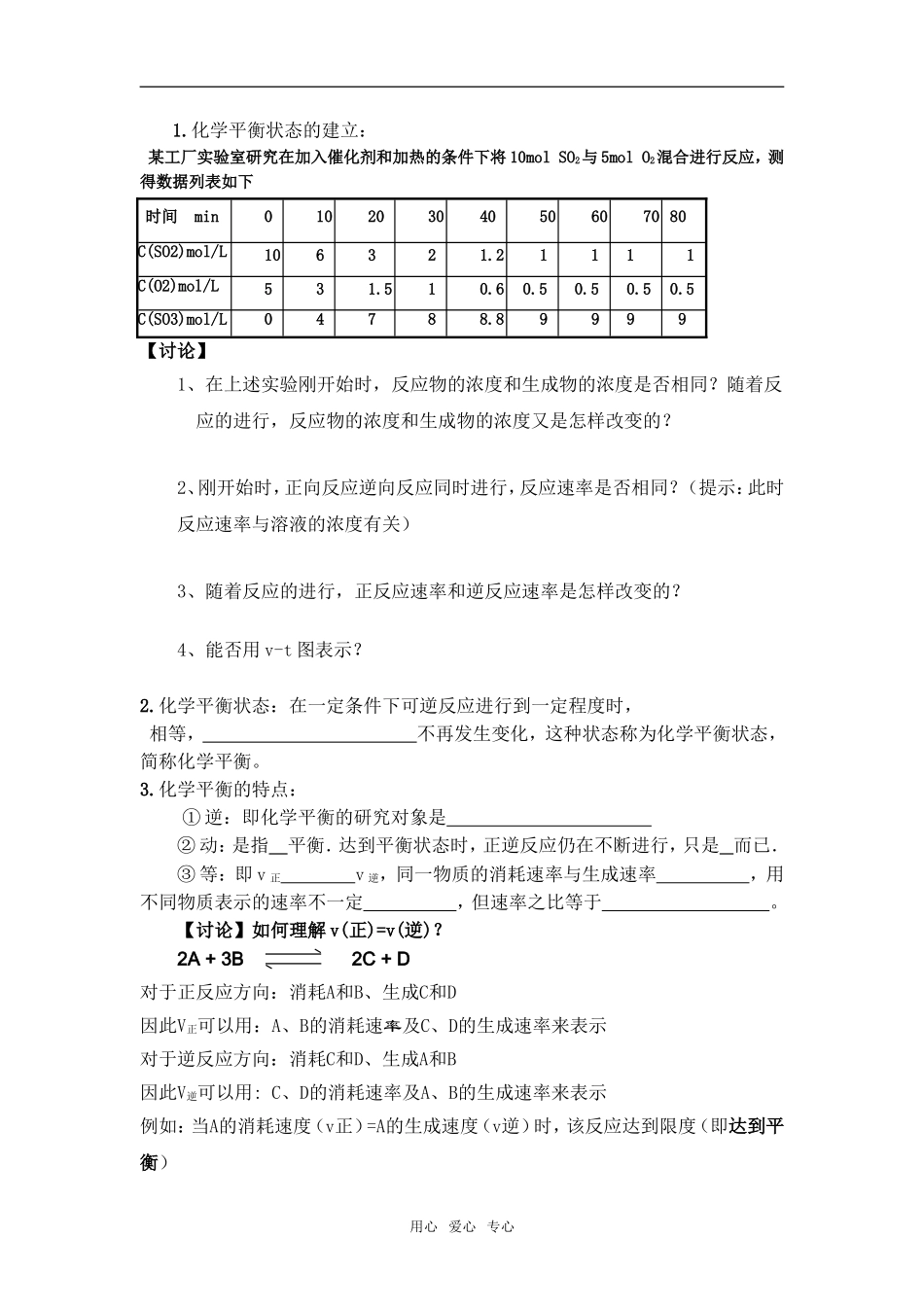 化学反应限度_第2页