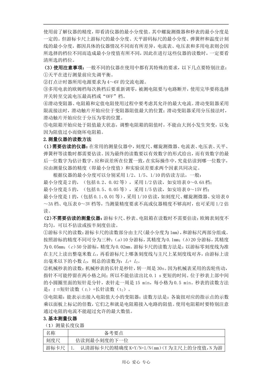 基本仪器的使用和选择_第2页