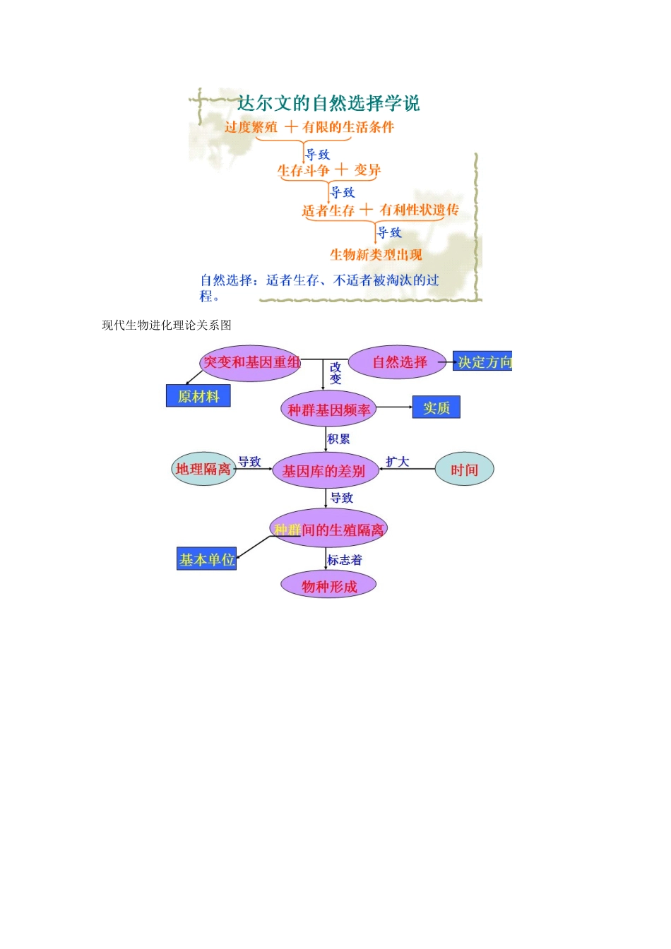 四川省遂宁二中2014高中生物 第7章 现代生物进化理论课堂设计 新人教版必修2_第3页
