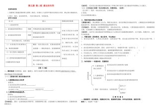 天津市渤海石油第一中学高中政治 5.2意识的作用学案 新人教版必修4