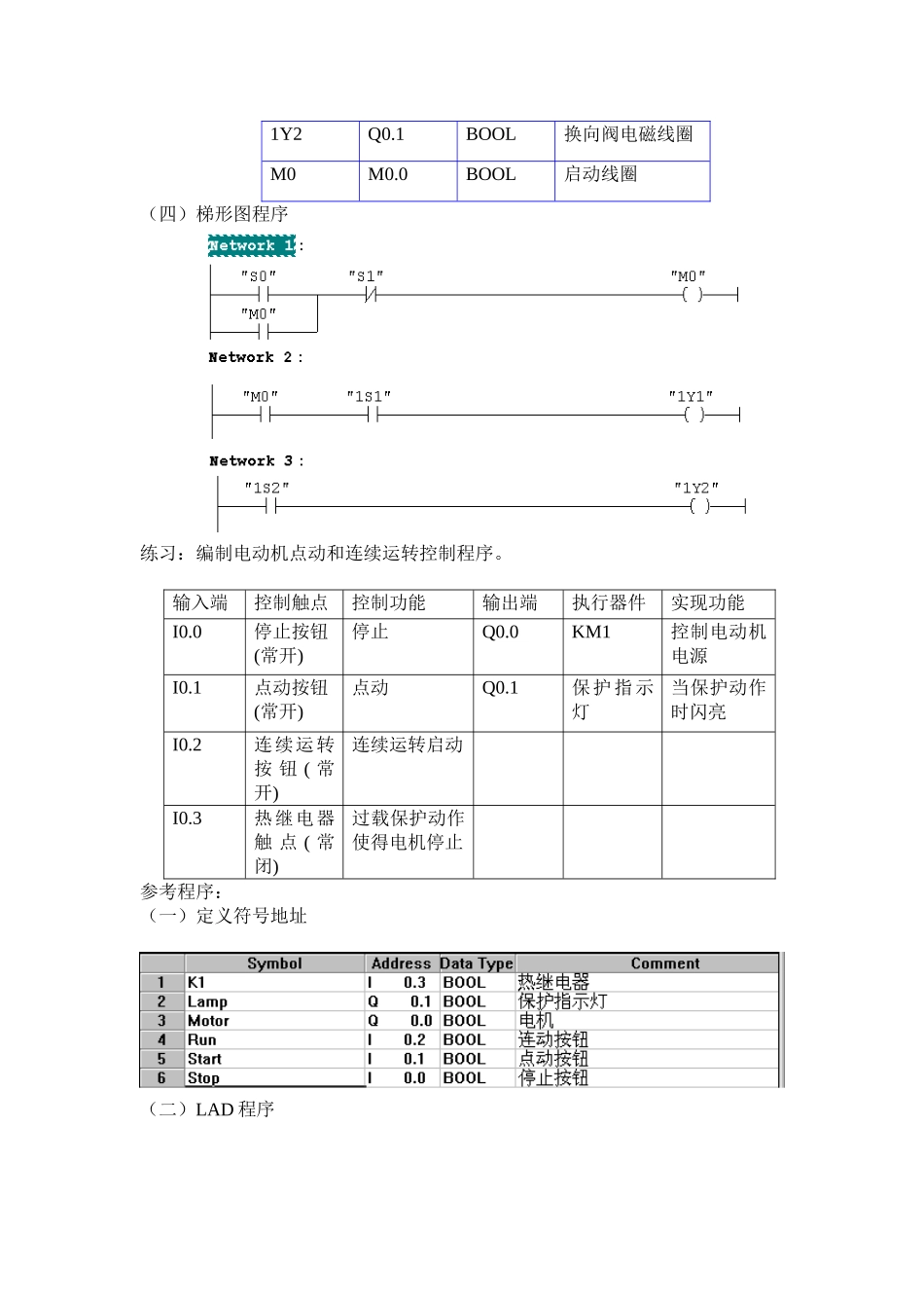 例六双作用气缸连续往复运动控制_第2页