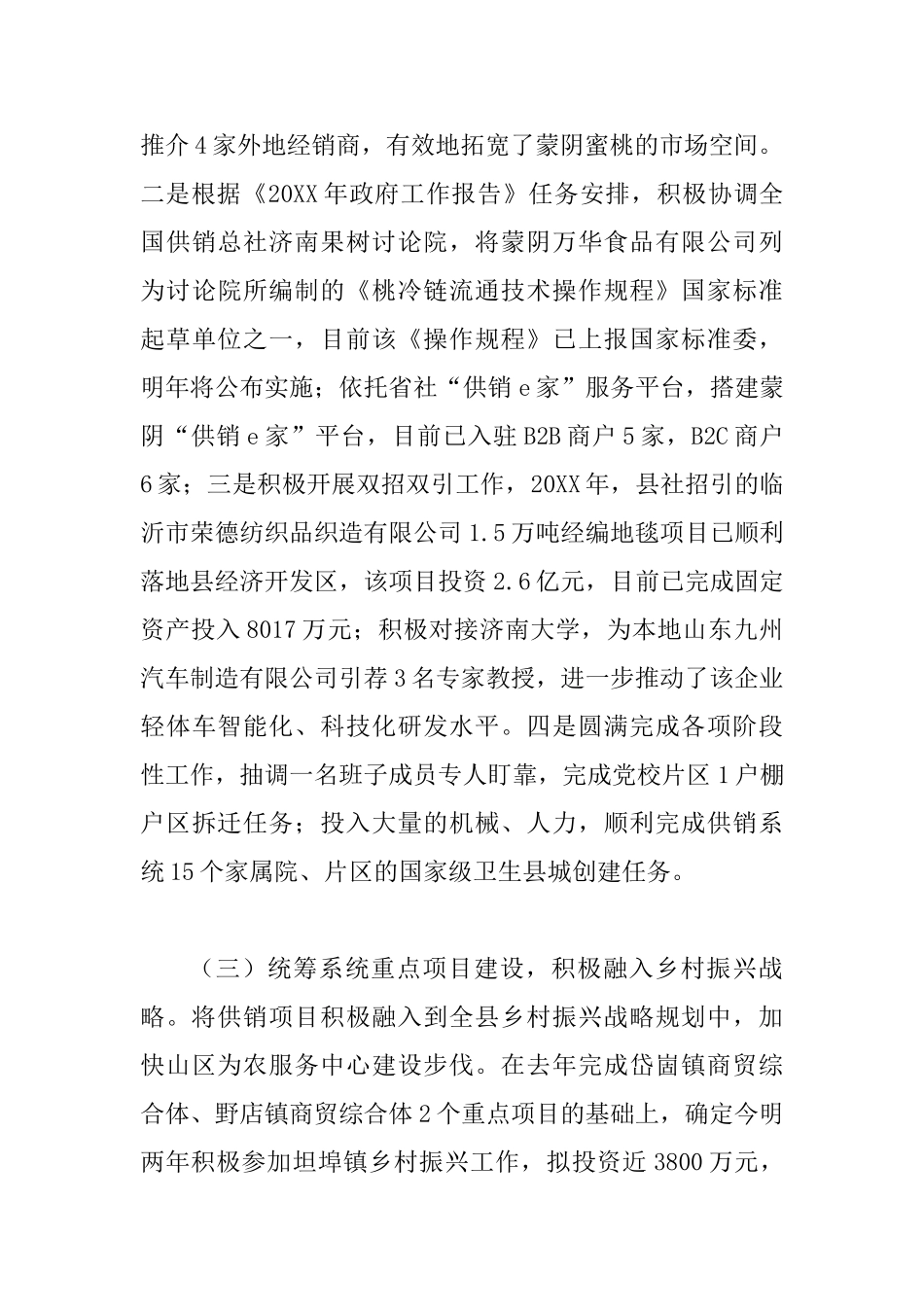 供销社年度工作总结3篇供参考_第3页