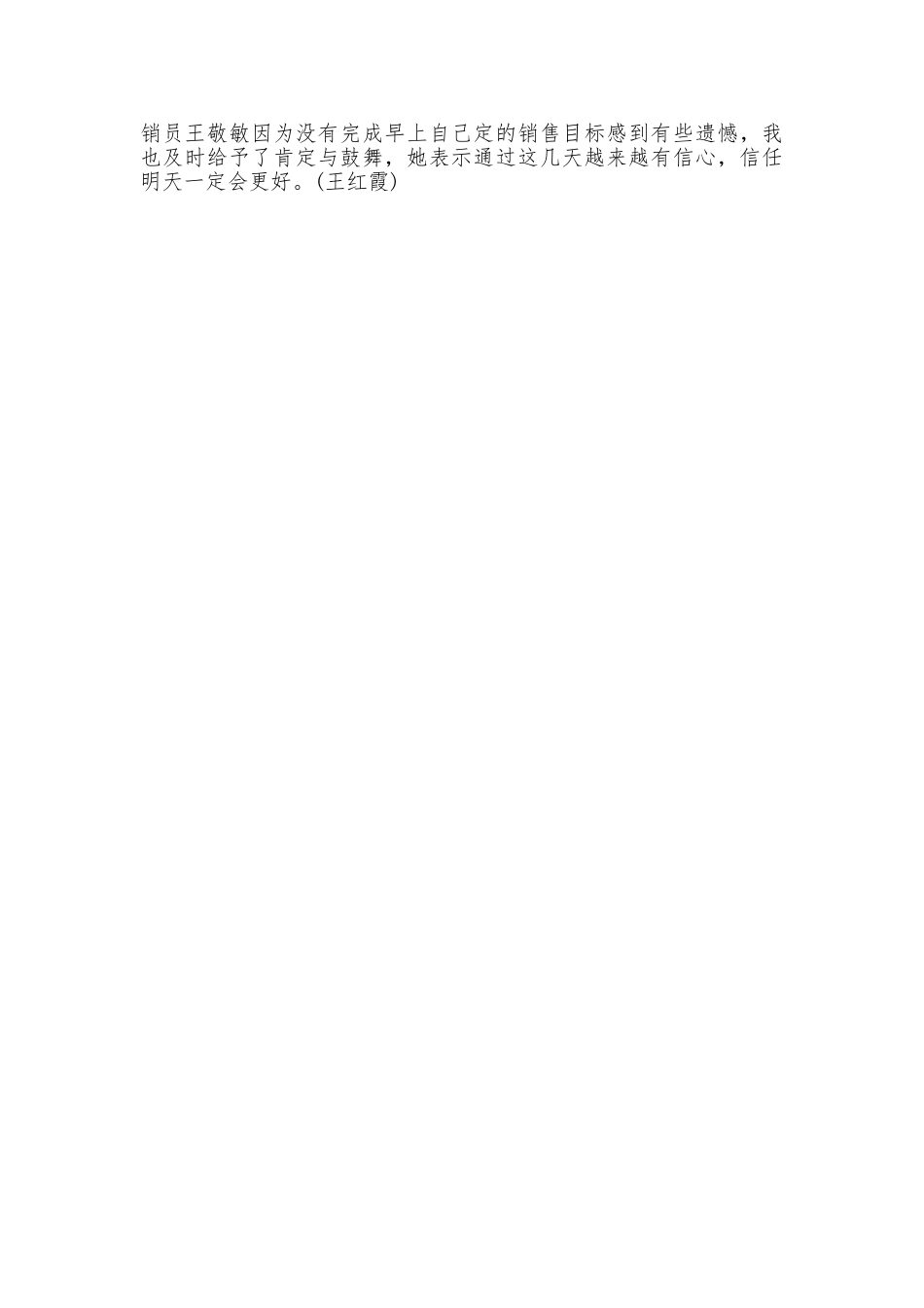 促销员销售工作总结_第2页