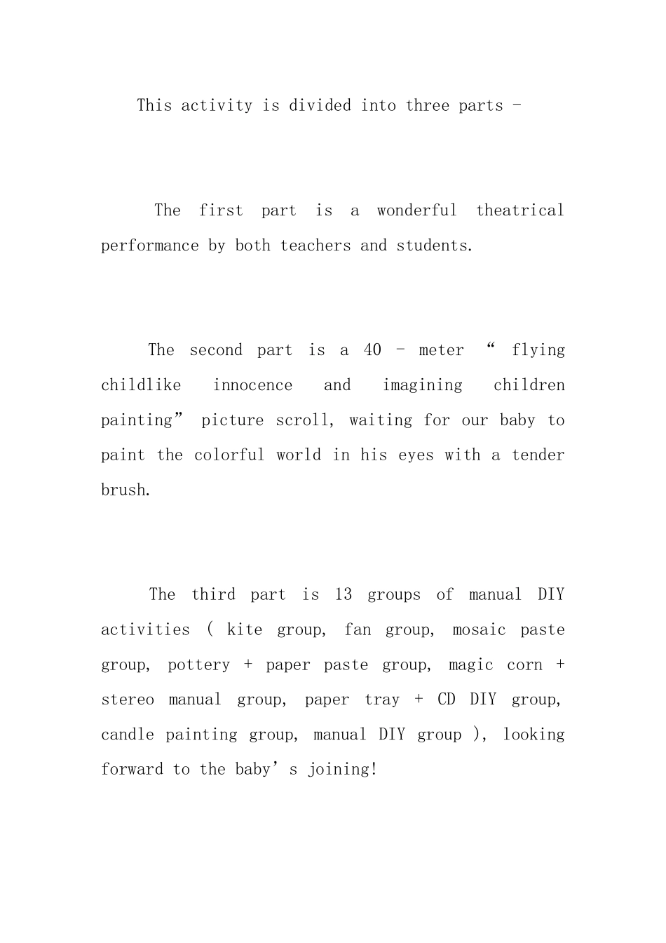 儿童英语邀请函_第2页