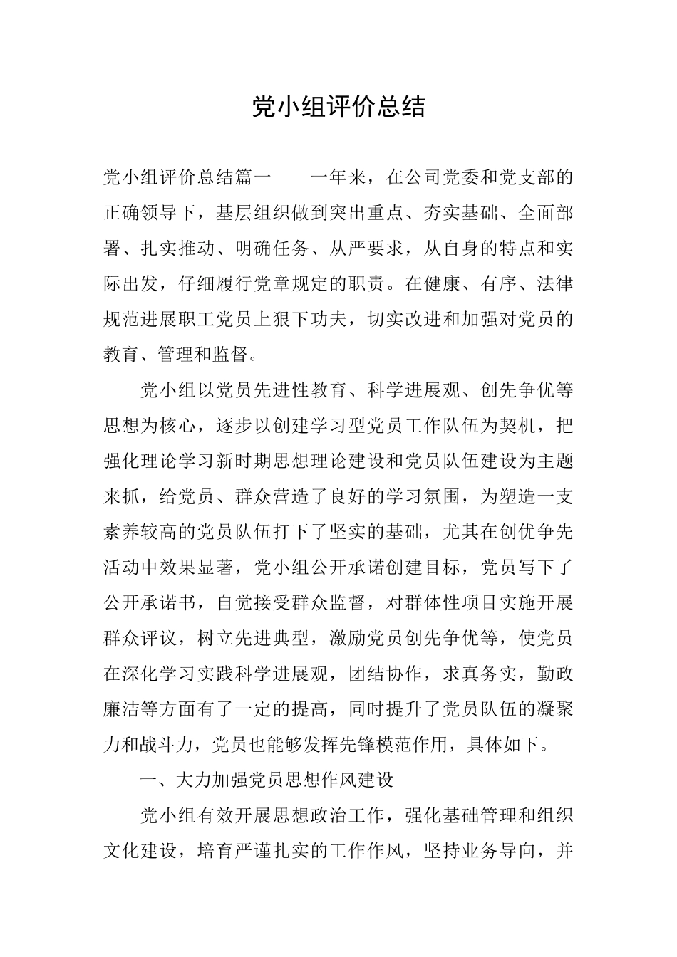 党小组评价总结_第1页