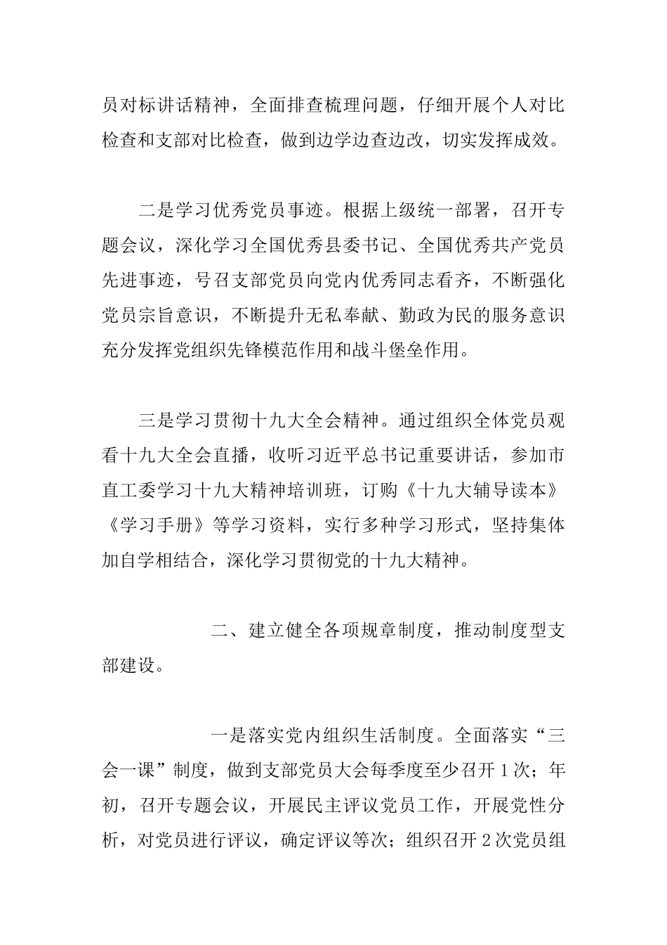 党支部2025年的工作总结范文_第2页