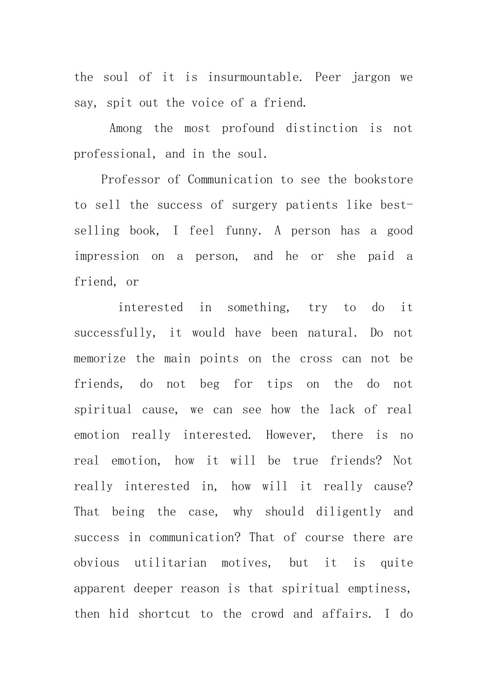 关于友谊的英文演讲稿_第2页