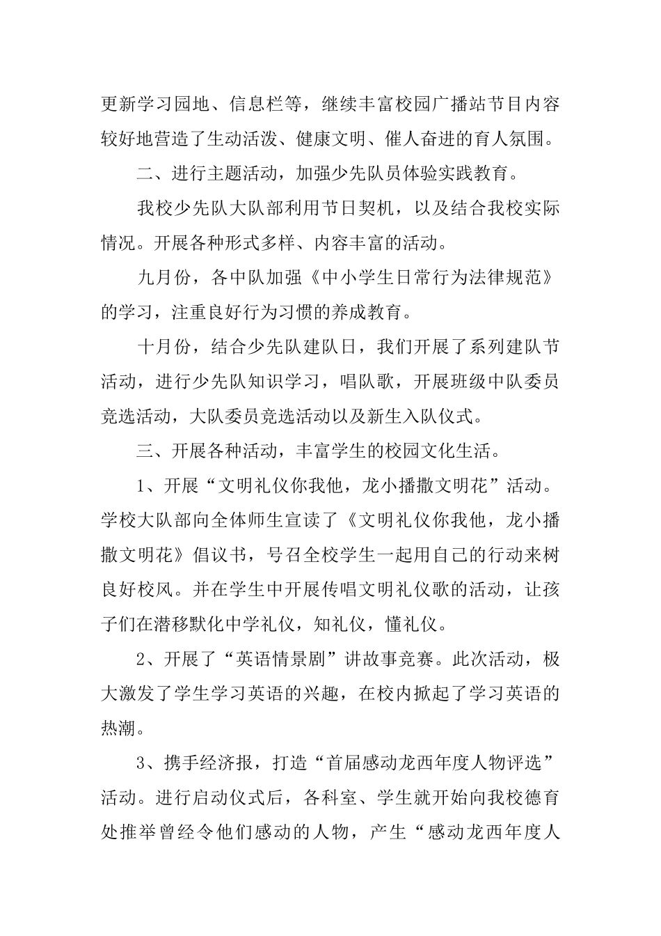 关于少先队的活动总结_第3页