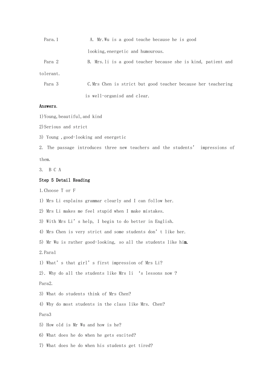 山东省临清实验高中2012高中英语 Module2 reading教案 外研版必修1_第3页