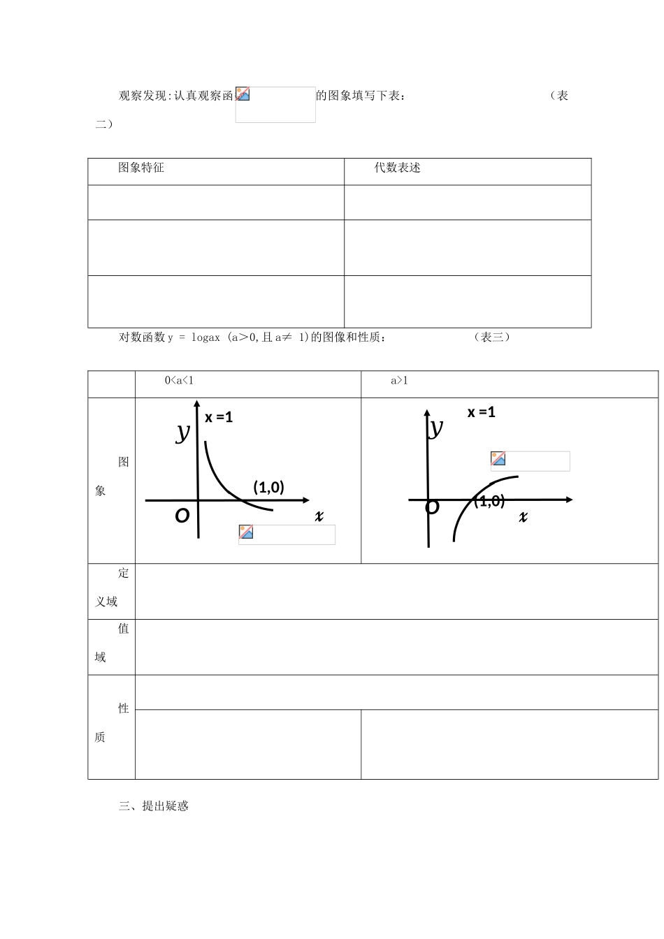 山东省临清市高中数学 2.2.2-1 对数函数的概念及其性质全套学案新人教A版必修1_第2页