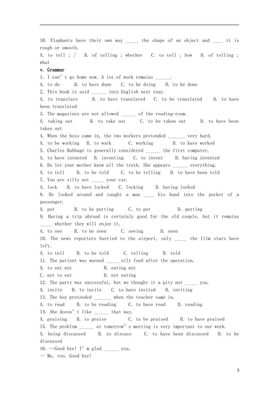 山东省威海二中高中英语 Book III Module 4 Sandstorms in Asia3学案 外研版必修3_第3页