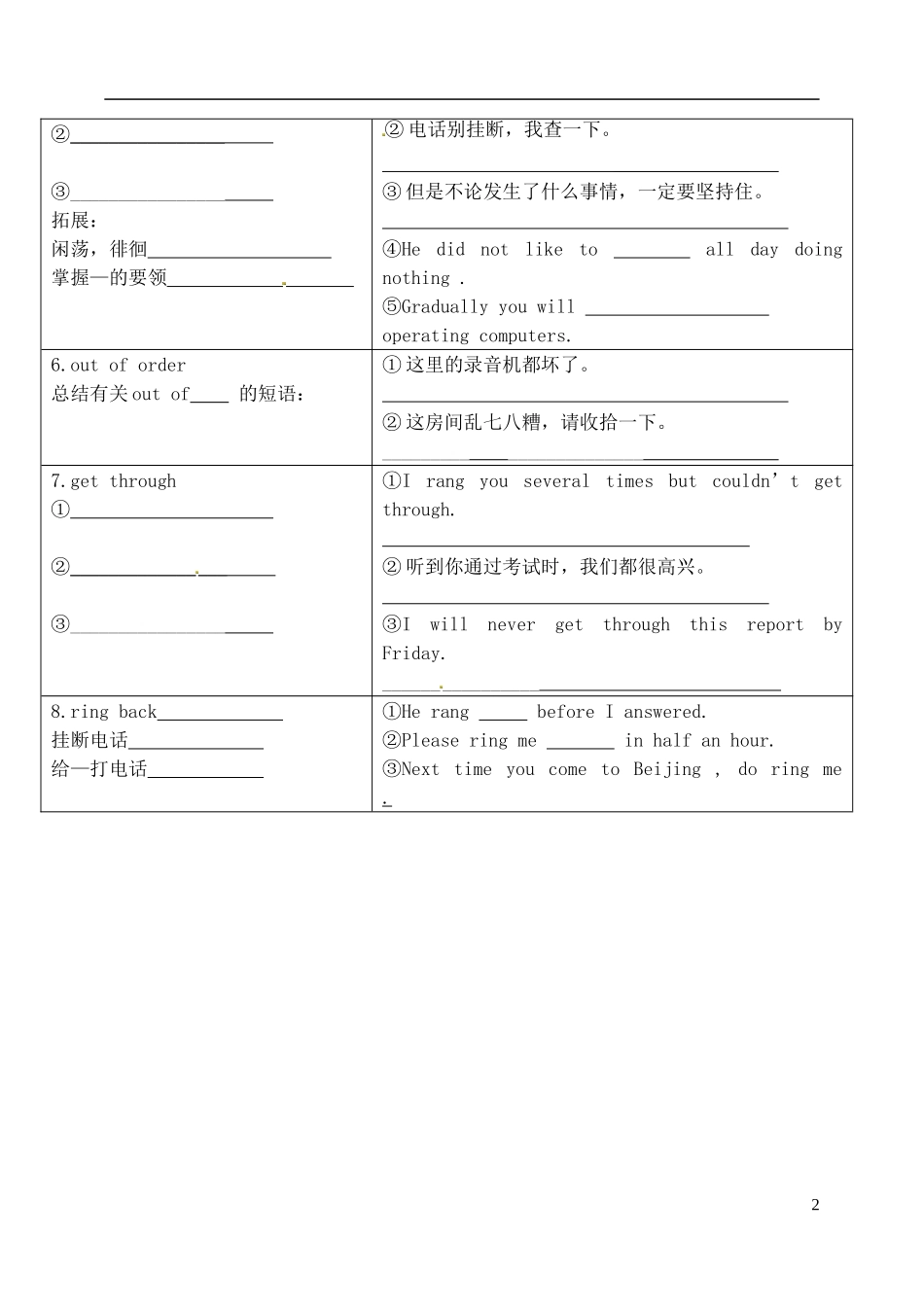 山东省泰安市肥城市第三中学高中英语 Unit 3 Inventors and inventions Reading2知识点学案 新人教版选修8_第2页