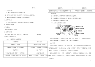 山东省现代学校2014年高中生物 2.1 通过神经系统的调节导学案 新人教版必修3