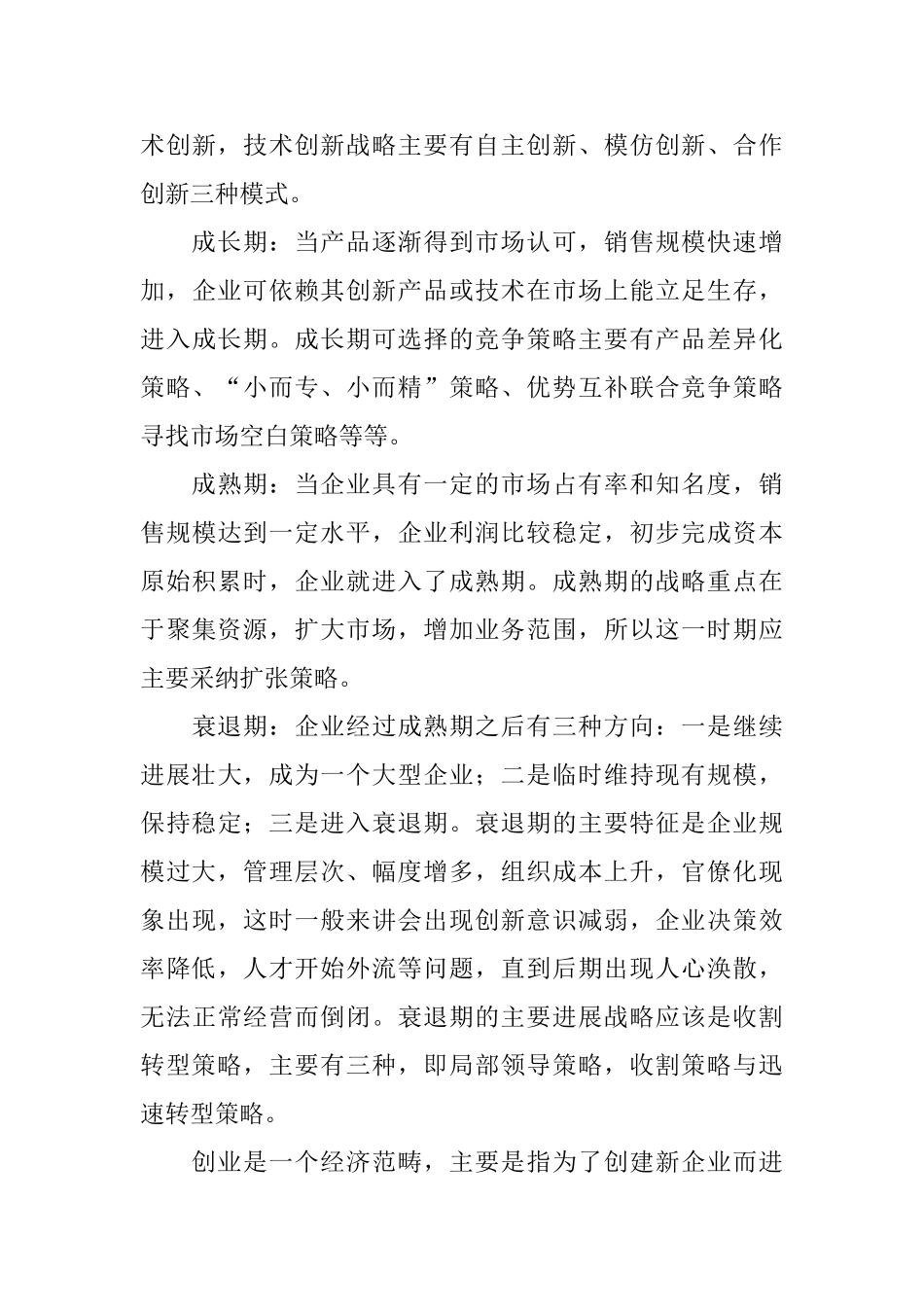 创业学商业计划书_第3页