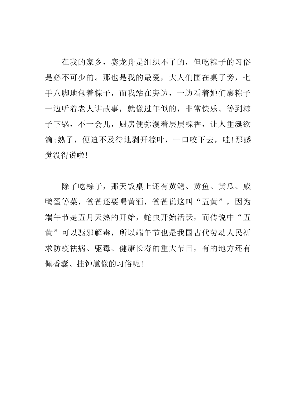 初三端午节日记两篇_第3页